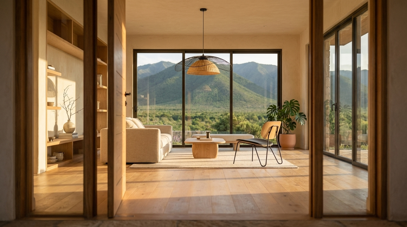 Villa Cala Cala — Japandi interior, Bolivia