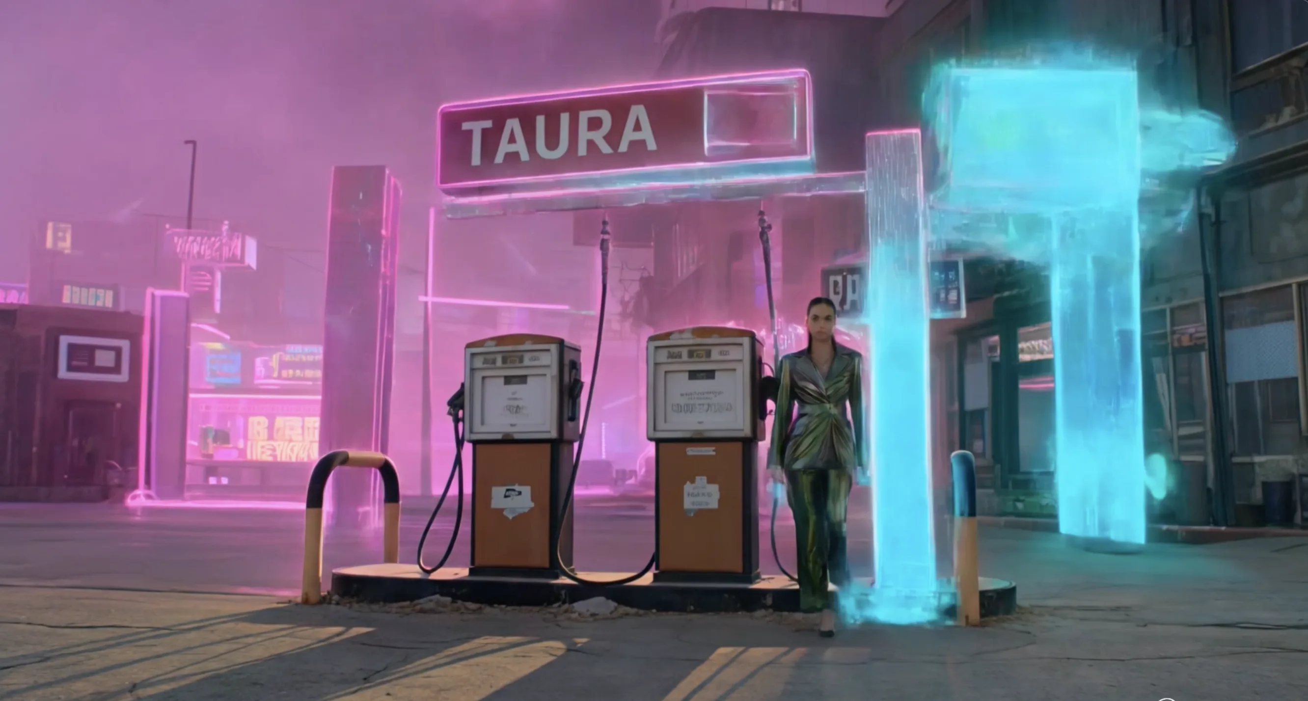 Grime & Glow — Futuristic